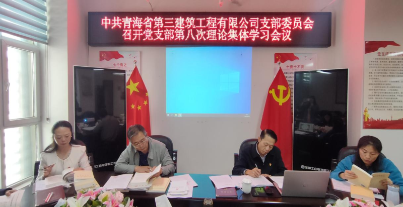 三建公司黨支部召開第八次理論集體學(xué)習(xí)會 ----集團黨委委員、紀(jì)委書記講主題教育專題黨課