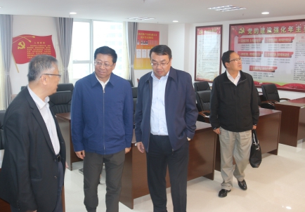 青海省副省長(zhǎng)、省國資委黨委書記、主任王黎明，蒞臨省物產(chǎn)集團(tuán)調(diào)研指導(dǎo)工作